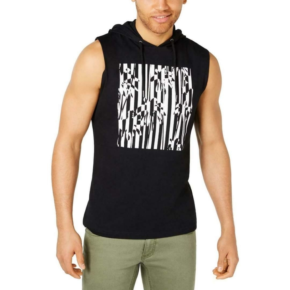 Black sleeveless shirt